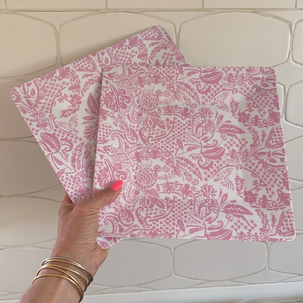 Y2K Swell 2 Square Melamine plates